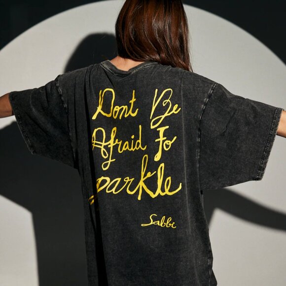 Sabbi Sparkle TItty Tee NWT - Picture 2 of 7